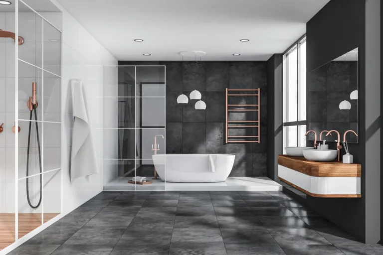 plancher ceramique ardoise